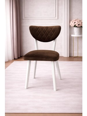 ProBella Elma Mutfak Sandalyesi Yemek Odası Bahçe Balkon Otel Restoran Kafe Sandalyesi