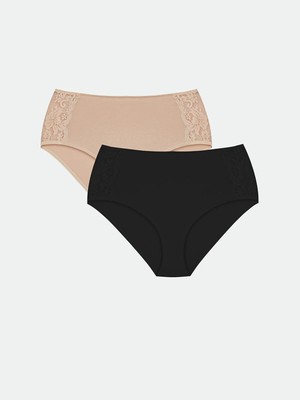 Lc Waikiki Yeni Sezon Dantel Detaylı Klasik Külot 2'li