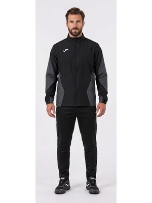 Joma Yağmurluk Stadio Erkek Antrasit Siyah 9212430