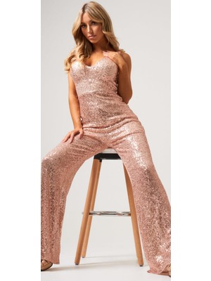 Hanife Glam Couture Hanife Glam V Yaka Pulpayet Tulum