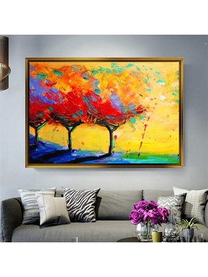 Giyense Altın Çerçeveli Dekoratif Tablo RG1384