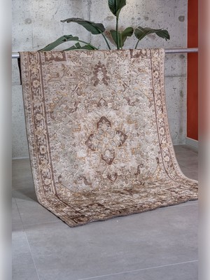 Apex Halı Paspartu 1932 Vizon Yumuşak Dokulu Renkli Özel Tezgah Halısı Yeni Ürün