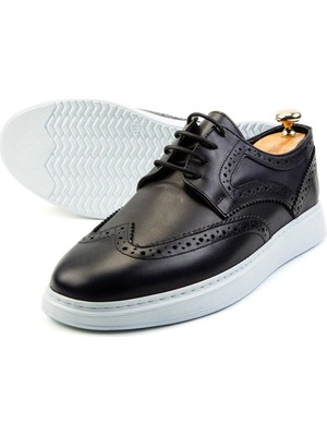 Ducavelli Hakiki Deri Erkek Günlük Ayakkabı Poliüretan Taban ile Konforlu Kullanım