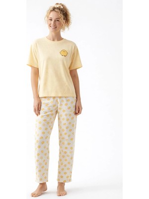 Pemilo Kadın 1905-17 Kısa Kol Oslo Pijama Takımı