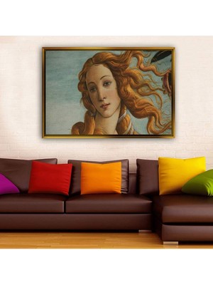 Giyense Altın Çerçeveli Dekoratif Tablo RG1859