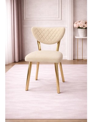 ProBella Elma Mutfak Sandalyesi Yemek Odası Bahçe Balkon Otel Restoran Kafe Sandalyesi