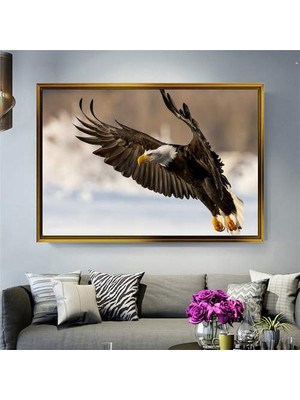 Giyense Altın Çerçeveli Dekoratif Tablo RG1165