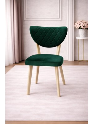 ProBella Elma Mutfak Sandalyesi Yemek Odası Bahçe Balkon Otel Restoran Kafe Sandalyesi