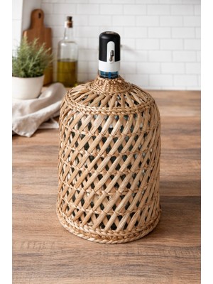 Ss Eral Koop El Yapımı Doğal Hasır Damacana Kılıfı 19LT.