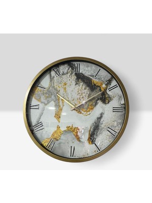 Asa Store Metal Duvar Saati 60 cm Model 8