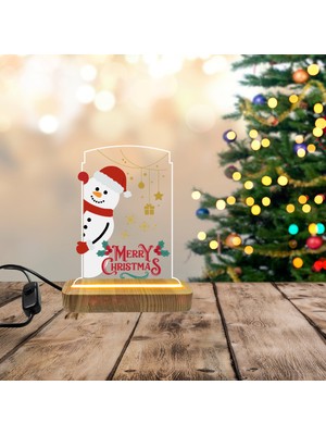 Asa Store Masa Üstü Işıklı Yılbaşı Temalı Hediye 6