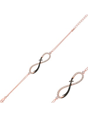 Pazarcan Gümüş Sonsuzluk Zülfikar Kılıcı Bayan Bileklik