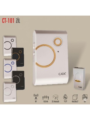 Cata CT-101 Kumandalı Zil