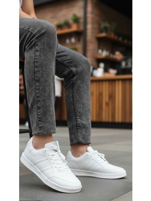 Fore Sport Erkek Günlük Yürüyüş Spor Ayakkabı Suni Deri, Hafif, Rahat, Darbe Emici Sneaker