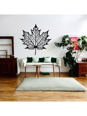 Asa Store Lazer Kesim Metal Duvar Dekoru, Çınar Yaprağı 40 cm