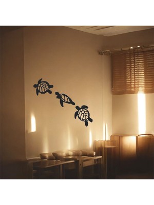 Asa Store Lazer Kesim Metal Duvar Dekoru, Caretta 40 cm
