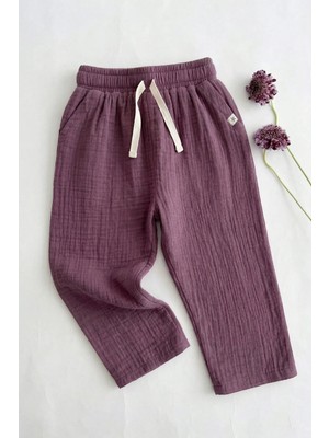 Cigit Müslin Pantolon 1-10 Yaş Mürdüm