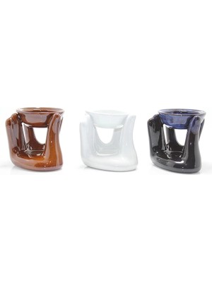 CT Stones El Tasarımı Seramik Buhurdanlık ALK1136