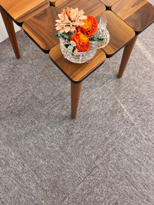 Dekoset Karo Halı- River H03 ( 1 Karo: 50 x 50 cm | 1 Paket: 8 m² )