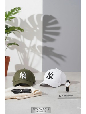 Ritagarcia Unisex 2'li Avantaj Paketi Nakışlı Beyzbol Şapka Seti - Ayarlanabilir Cap