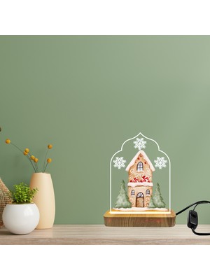 Asa Store Masa Üstü Işıklı Yılbaşı Temalı Hediye 2