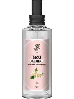 Rebul Jasmine Yasemin Kokulu Kolonya 100 ml Spreyli Cam Şişe İle Ferahlatıcı Etki