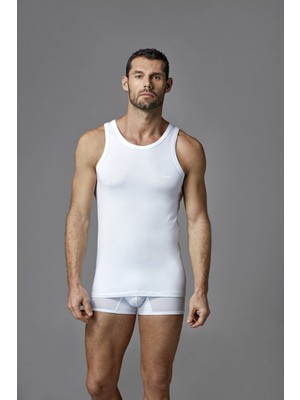 Dagi Beyaz Mıcro Modal Erkek Atlet Yumuşak Doku ve Nefes Alabilir Özelliklerle 2XL Beden