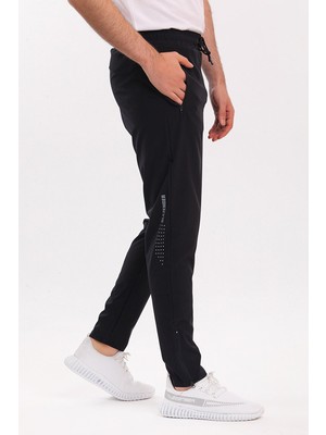 Slazenger Griet Erkek Eşofman Altı 2XL Siyah Rahat Tasarım ve Günlük Kullanım İçin Uygun