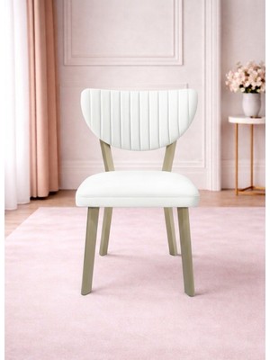 ProBella Elma Mutfak Sandalyesi Yemek Odası Bahçe Balkon Otel Restoran Kafe Sandalyesi