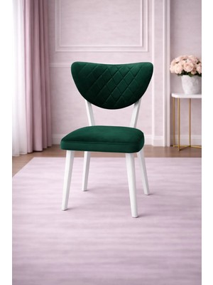 ProBella Elma Mutfak Sandalyesi Yemek Odası Bahçe Balkon Otel Restoran Kafe Sandalyesi