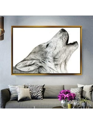 Giyense Altın Çerçeveli Dekoratif Tablo RG188