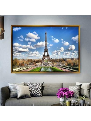 Giyense Altın Çerçeveli Dekoratif Tablo RG588