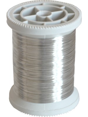 Tuğra Tablo Tuğra Bakır Tel Filografi 50 gr Nikel Rengi 50 mt İnce Tel ile Yaratıcı Projeler İçin