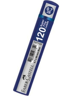 Faber-Castell 120'li Lacivert Uç 0.7 mm Tüp 1 Adet Siyah Renkli 1 Adet