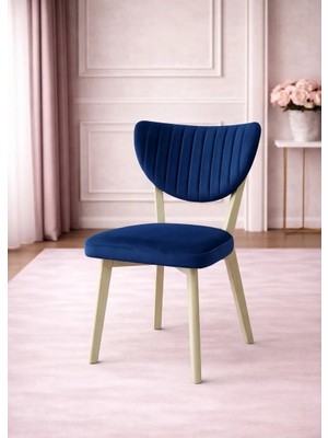 ProBella Elma Mutfak Sandalyesi Yemek Odası Bahçe Balkon Otel Restoran Kafe Sandalyesi