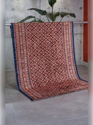 Apex Halı Paspartu 1951 Kiremit Yumuşak Dokulu Renkli Özel Tezgah Halısı Yeni Ürün