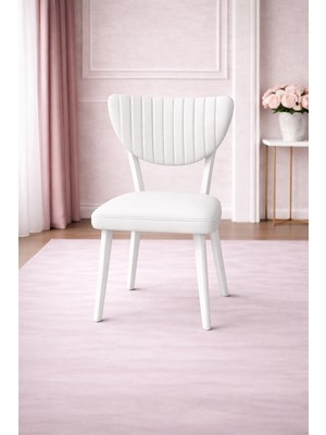 ProBella Elma Mutfak Sandalyesi Yemek Odası Bahçe Balkon Otel Restoran Kafe Sandalyesi