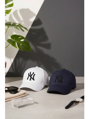 Ritagarcia Unisex 2'li Avantaj Paketi Nakışlı Beyzbol Şapka Seti - Ayarlanabilir Cap