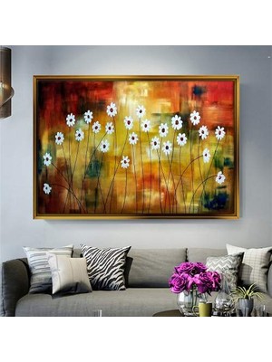 Giyense Altın Çerçeveli Dekoratif Tablo RG806