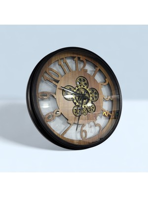 Asa Store Metal Duvar Saati 50 cm Model 10