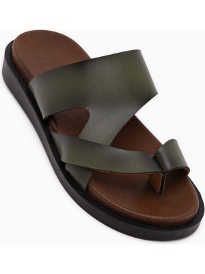 Limoya Candra Haki Parmak Arası Kadın Terlik