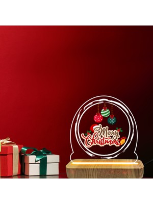 Asa Store Masa Üstü Işıklı Yılbaşı Temalı Hediye 4