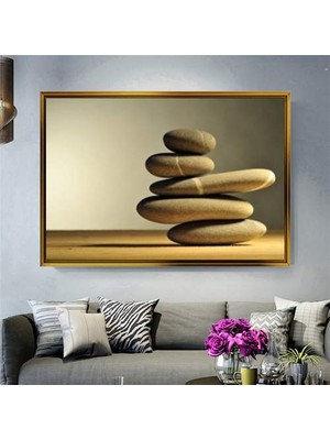 Giyense Altın Çerçeveli Dekoratif Tablo RG428