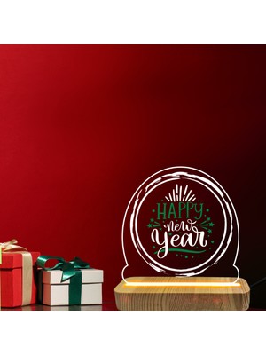 Asa Store Masa Üstü Işıklı Yılbaşı Temalı Hediye 7