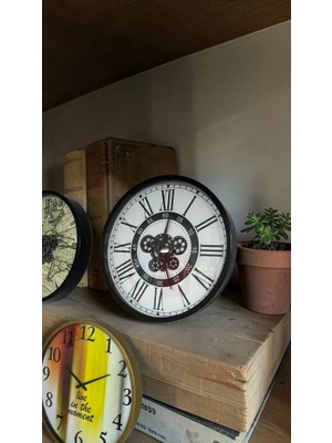 Asa Store Metal Duvar Saati 60 cm Model 2