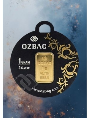 Özbağ 24 Ayar - 1g Altın