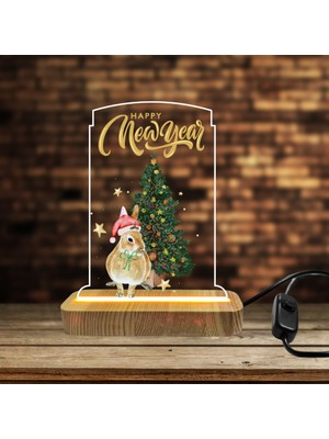 Asa Store Masa Üstü Işıklı Yılbaşı Temalı Hediye 3