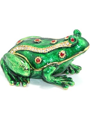 Swarovski Taşlı Tekli Kurbağa Model 1