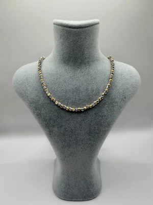 Net.Accessories Gold-Silver Renk Dorika Kolye