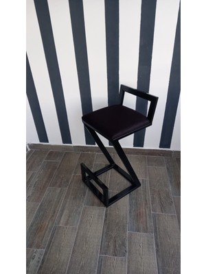 TURGUTSAN MOBİLYA Bar Taburesi 90CM Masalara Uygun Metal Malzeme ile Şık Tasarım